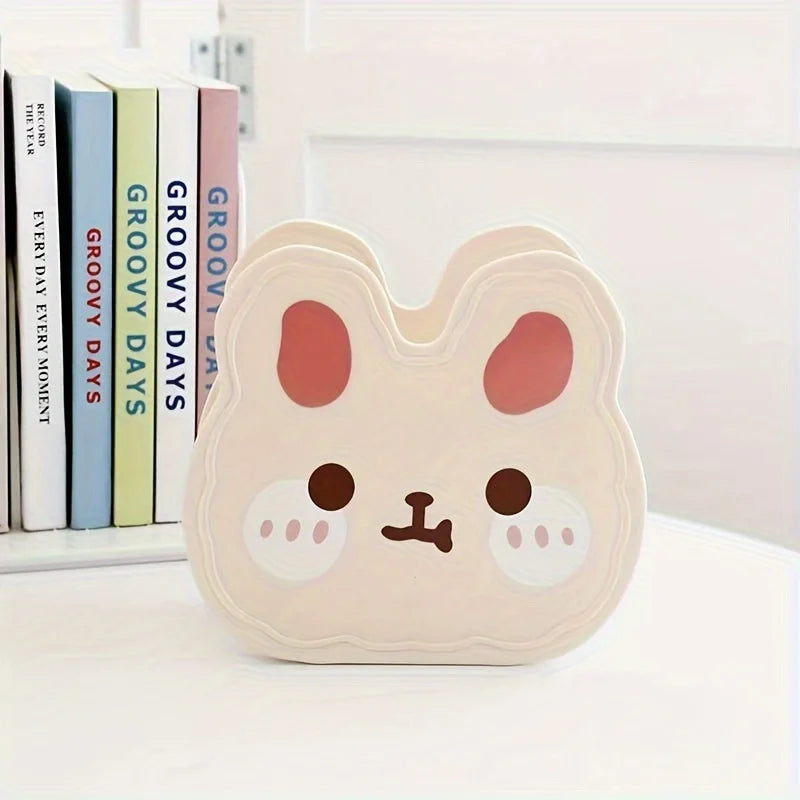 Cute Rabbit Desktop Storage Box – Cosmetics & Pen Holder Desktop Organizer Babs Beige