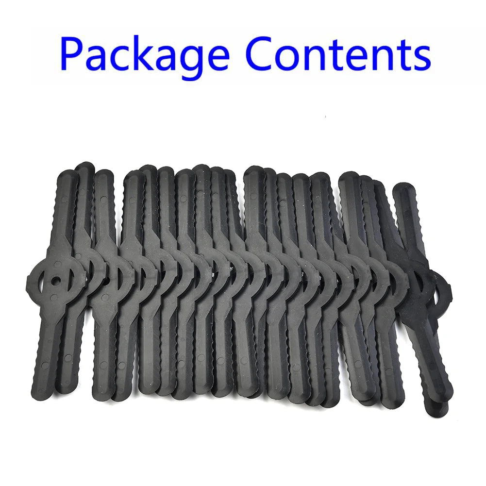 20Pcs Plastic Replacement Blades for Cordless Grass Trimmer Trimmer Replacement Blades Babs Default Title