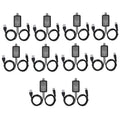 HDTV Antenna Amplifier Signal Booster Kit – 10-Pack, USB Power TV Antenna Amplifier Babs black