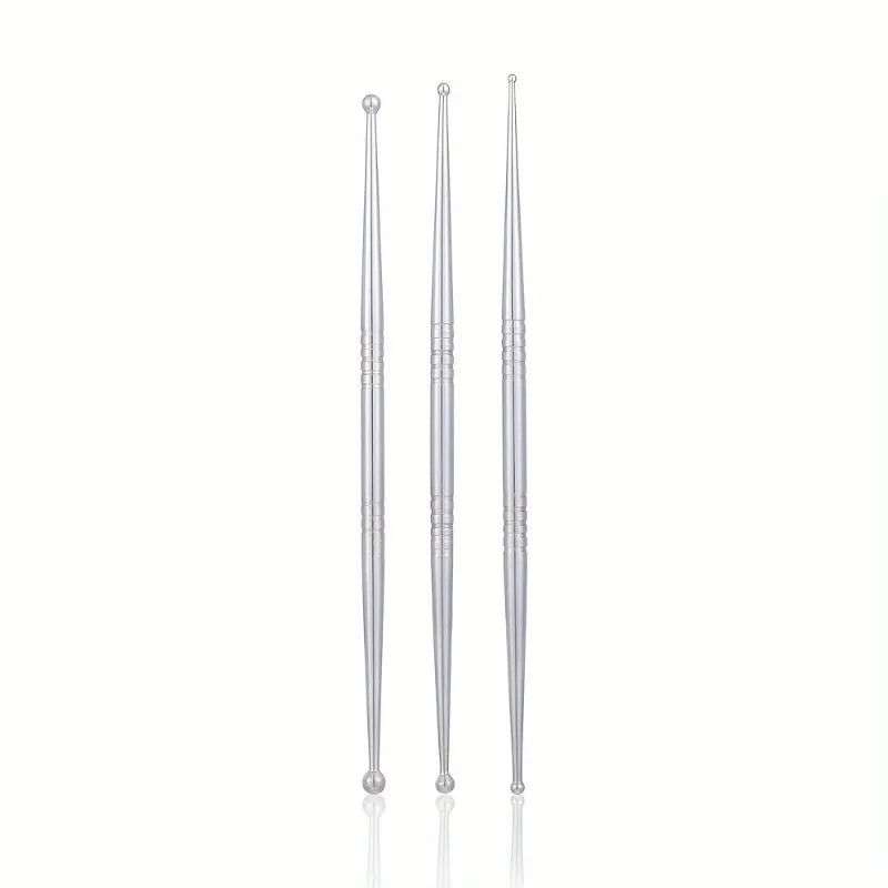 3-Piece Metal Pottery & Clay Sculpting Tool Set – Ceramic Carving Clay Sculpting Tools Babs 3pcs