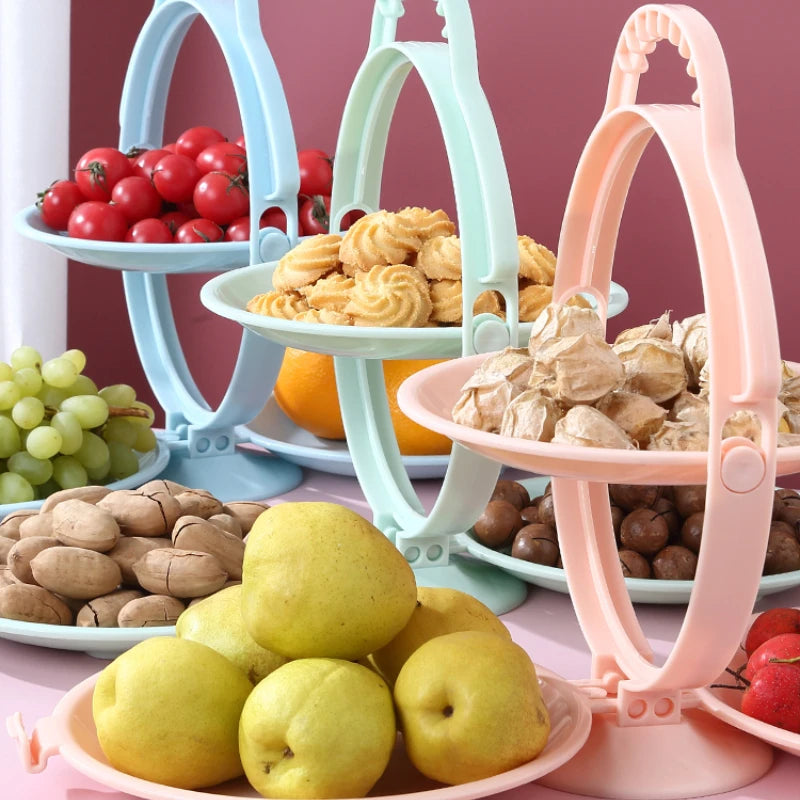 Foldable Plastic Fruit Tray | Nordic Snack & Candy Storage Fruit & Snack Tray Babs