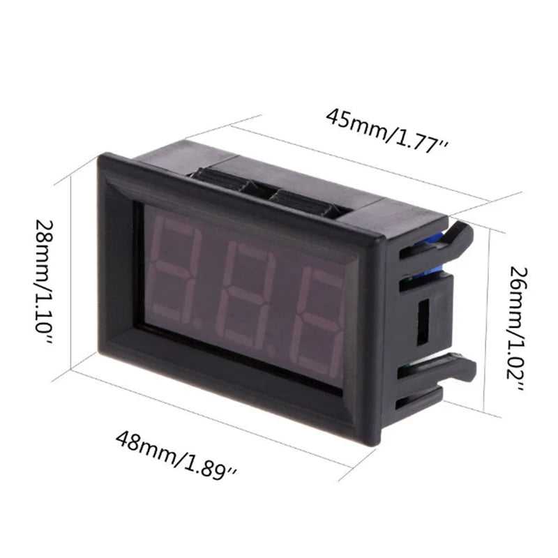 LCD Digital Thermometer DC 5-12V, 1m Probe – Aquarium & Car Digital Thermometer Gauge Babs