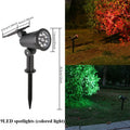Solar LED Spotlight – Waterproof Outdoor Garden Landscape Light Solar Garden Spotlight Babs RGB