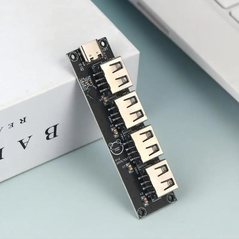 CH334 USB 2.0 4-Port Hub Splitter Module for DIY Electronics USB Hub Module Babs