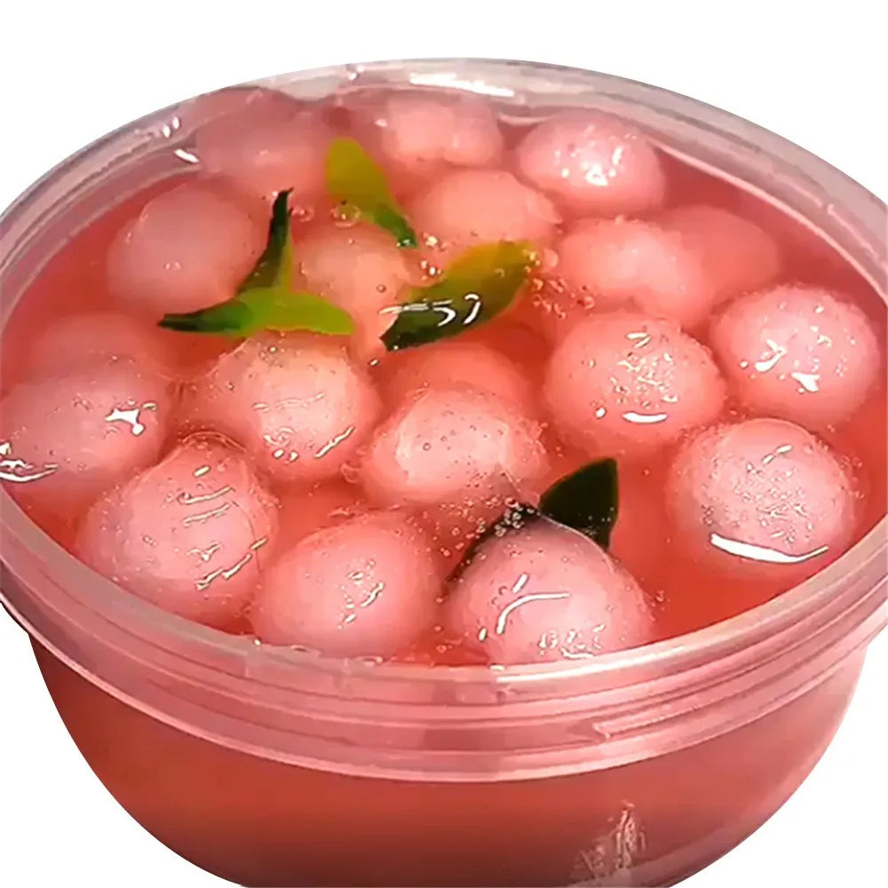 DIY Cloud Slime Toy – Peach Scented Color Mixing Putty Slime Putty Toy Babs Pink