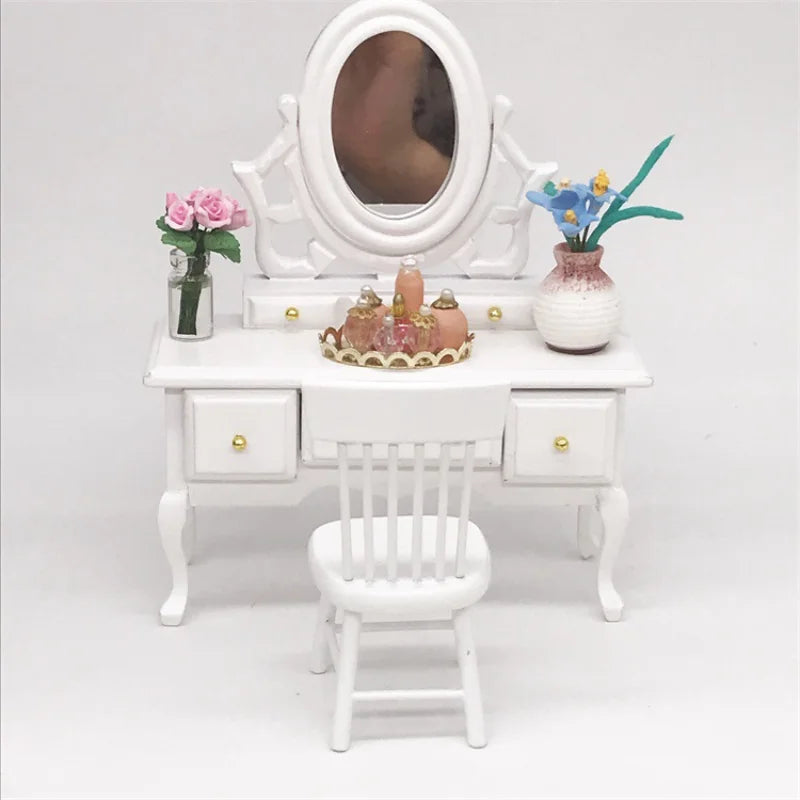 1:12 Scale Pink Perfume Tray Miniature Dollhouse Accessory Dollhouse Miniature Babs