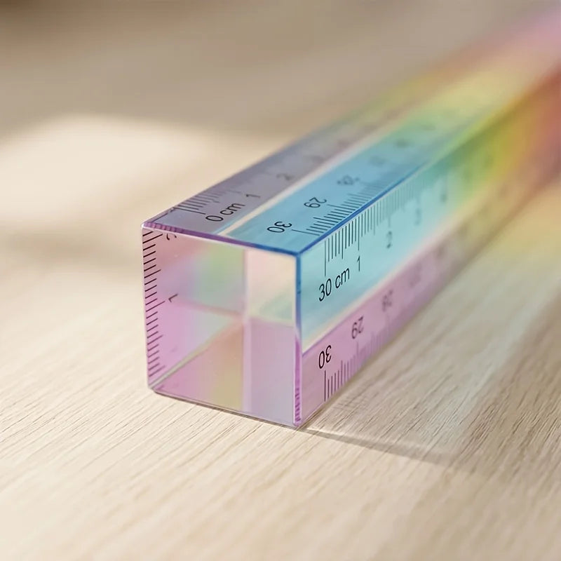 2pcs Color Gradient Acrylic Ruler 30cm – Drawing & Drafting Acrylic Drawing Ruler Babs