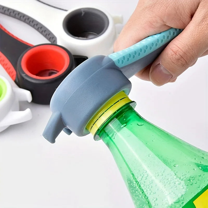 5-in-1 Can & Bottle Opener Stainless Steel Kitchen Tool Multifunctional Can Opener Babs