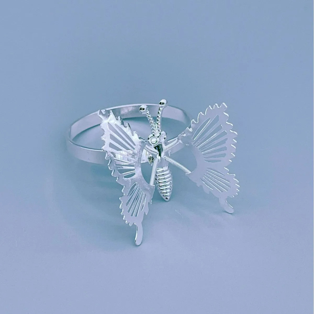 Spring Butterfly Napkin Rings Set | Wedding & Party Table Decor Napkin Rings Set Babs