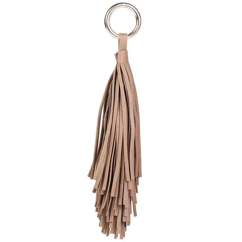 PU Leather Tassel Keychain – Women's Handbag & Car Keyring Tassel Keychain Babs