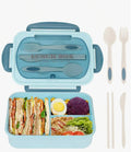 Adult Bento Box Set – 3 Compartments, Microwave Safe + Utensils Bento Lunch Box Set Babs DB