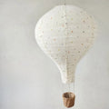 Handmade Hot Air Balloon Hanging Ornament with LED Light Hanging Ornament Babs Polka Dots with LED
