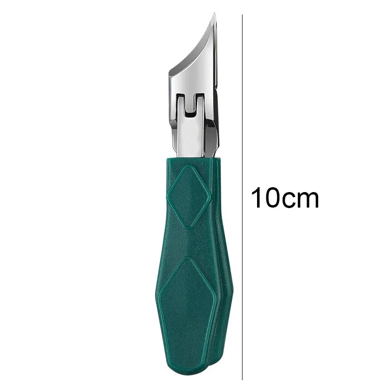 Professional Stainless Steel Toenail Clipper & Nail Nipper Nail Clipper Nipper Babs green