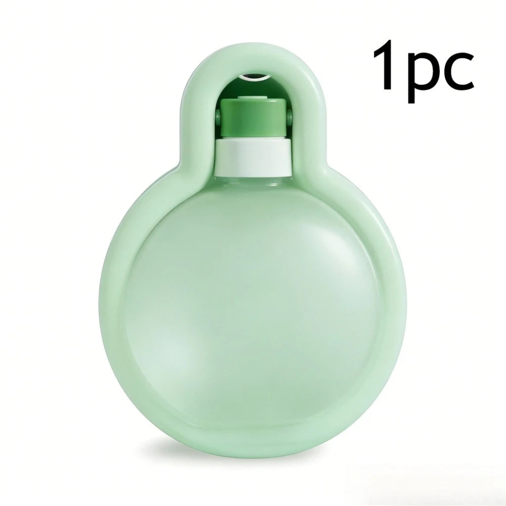 500ml Portable Pet Water Bottle with Built-in Bowl – BPA Free Pet Travel Water Bottle Babs Green 1pc