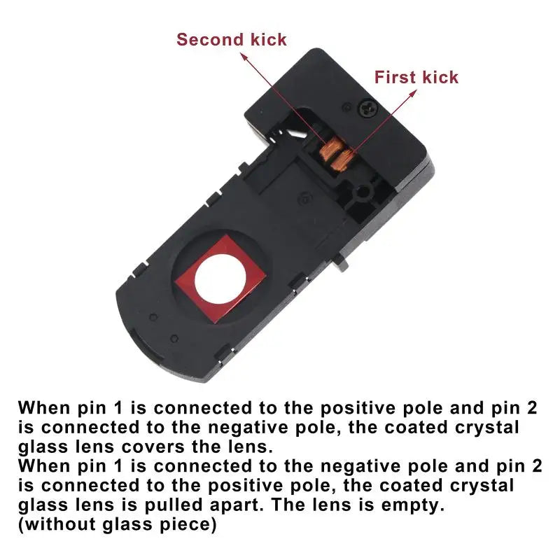 DIY Camera Electromagnetic Rotating Shutter Lens Accessory DC 5V-6V Camera Shutter Accessory Babs Default Title