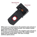 DIY Camera Electromagnetic Rotating Shutter Lens Accessory DC 5V-6V Camera Shutter Accessory Babs Default Title
