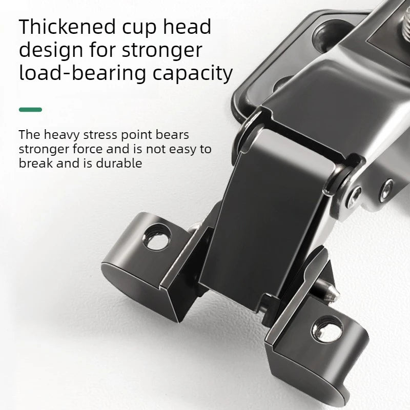 Aluminum Frame Door Damping Buffer Hinge | Cabinet Hardware Cabinet Door Hinge Babs
