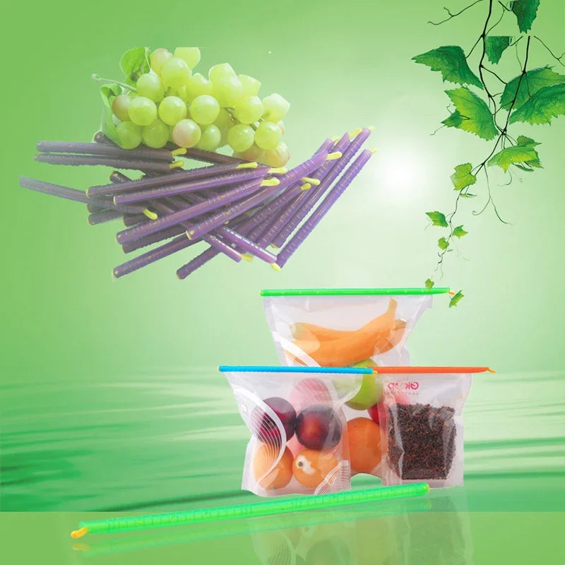 Reusable Food Bag Sealing Clips – Freshness Keeper Food Bag Sealing Clips Babs