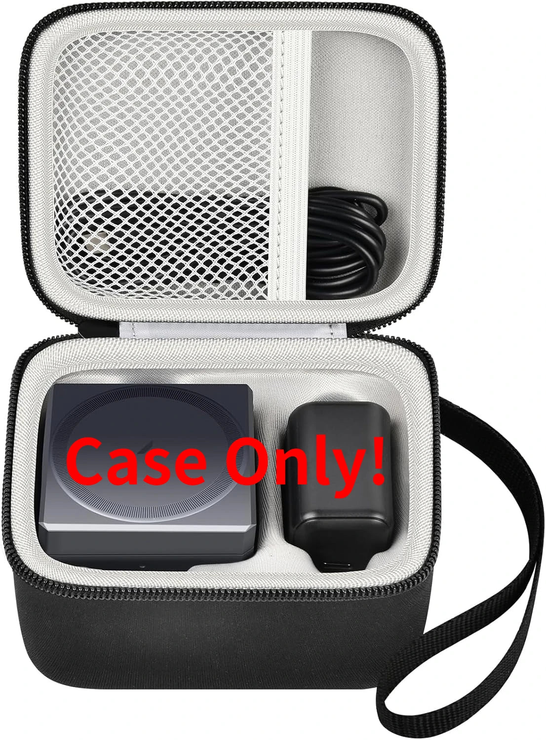 Paiyule Case for Anker 3-in-1 Cube MagSafe Charger – Travel Bag Charger Storage Case Babs black