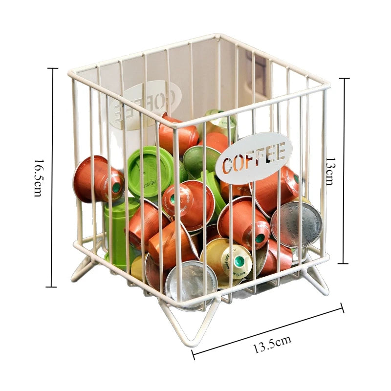 Metal Fruit & Storage Basket – Multifunction Home Organizer Storage Basket Babs