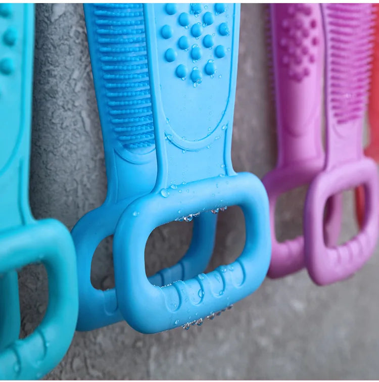 Silicone Body Scrub Brush & Exfoliating Bath Belt Body Scrub Brush Babs