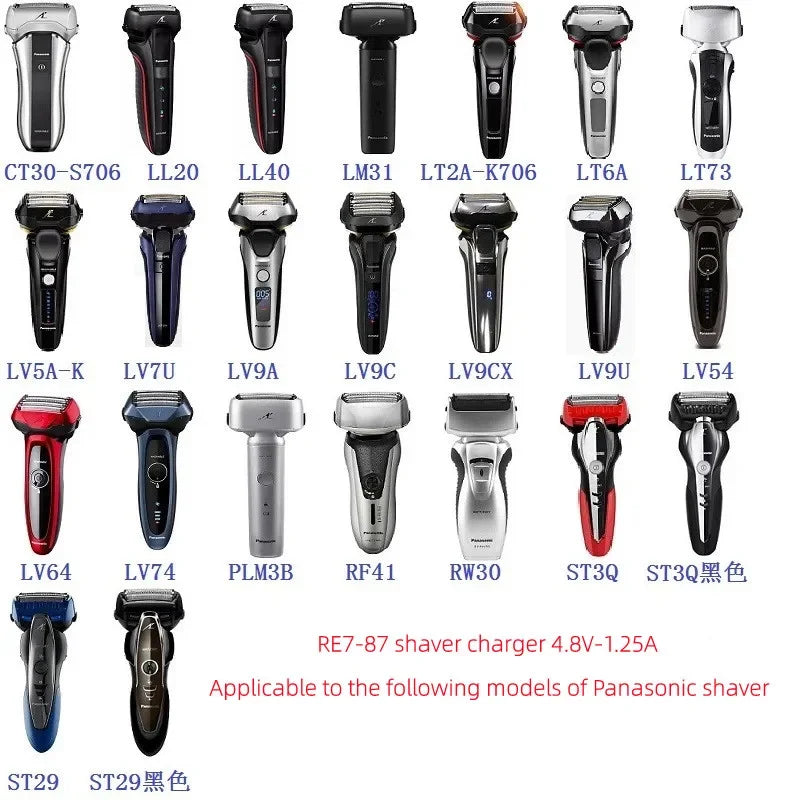 USB Charging Cable for 4.8V Razors – RE7, ES-LF, ES-LV Series Razor Charging Cable Babs