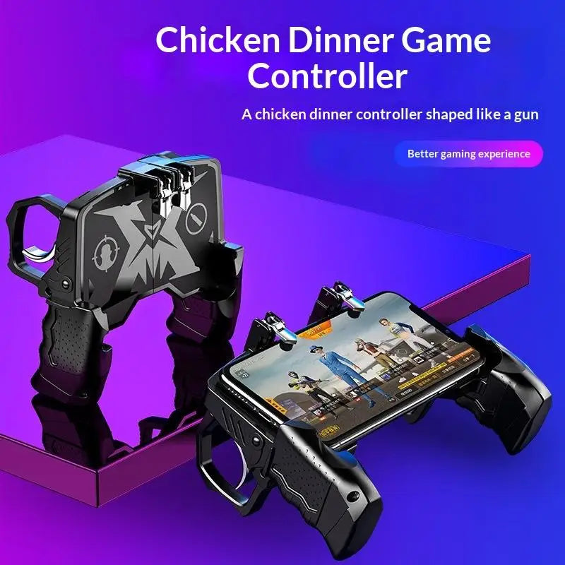 N2HAO L1R1 Mobile Game Fire Button Trigger | High Sensitivity Game Trigger Button Babs