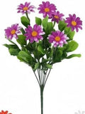 Artificial Silk Daisy Flowers for Wedding, Wreath & Home Décor Artificial Flowers Babs VIOLET/紫罗兰 1 PC
