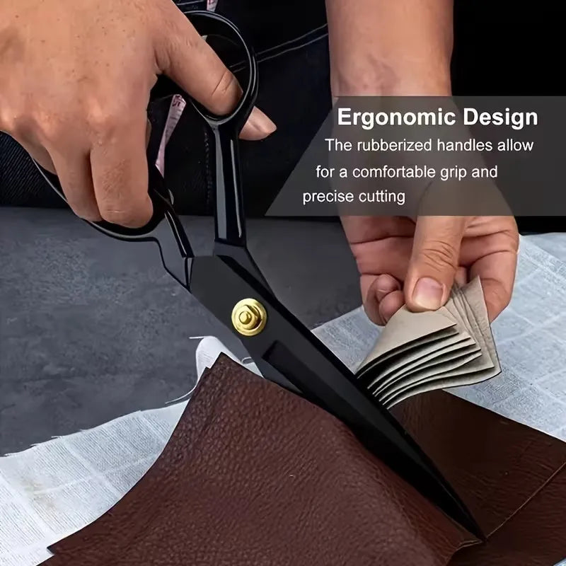 10-Inch Professional Tailor Scissors – Ultra Sharp Stainless Steel Tailor Scissors Babs