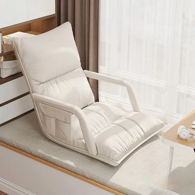 Nordic Folding Single Armchair – Modern Lazy Sofa for Living Room Folding Armchair Babs