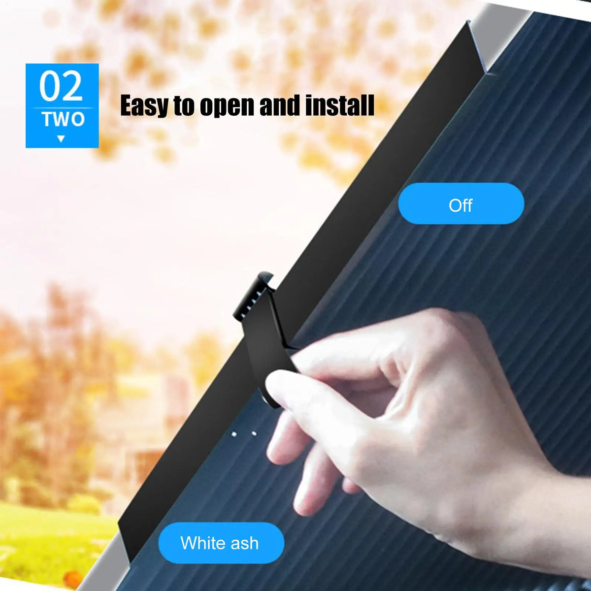 Retractable Windshield Sun Shade – UV Protection for Cars Car Sun Shade Babs