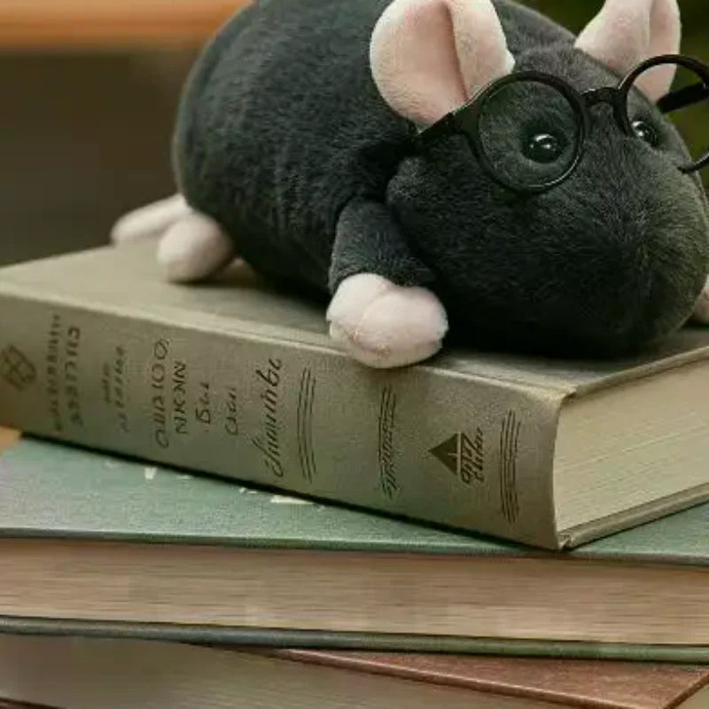 Cute Mouse Plush Pencil Case – Large Capacity Stationery Pouch Plush Pencil Case Babs