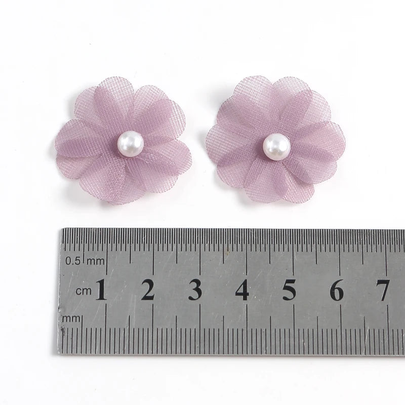 30/50 Pcs Artificial Silk Pearl Rose Heads – Wedding & Home Decor Artificial Silk Flowers Babs