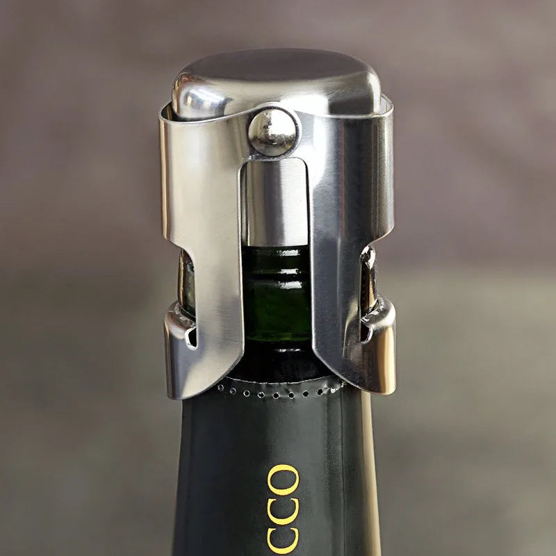 Champagne Vacuum Stopper – Sparkling Wine Bottle Cap Seal Wine Bottle Stopper Babs