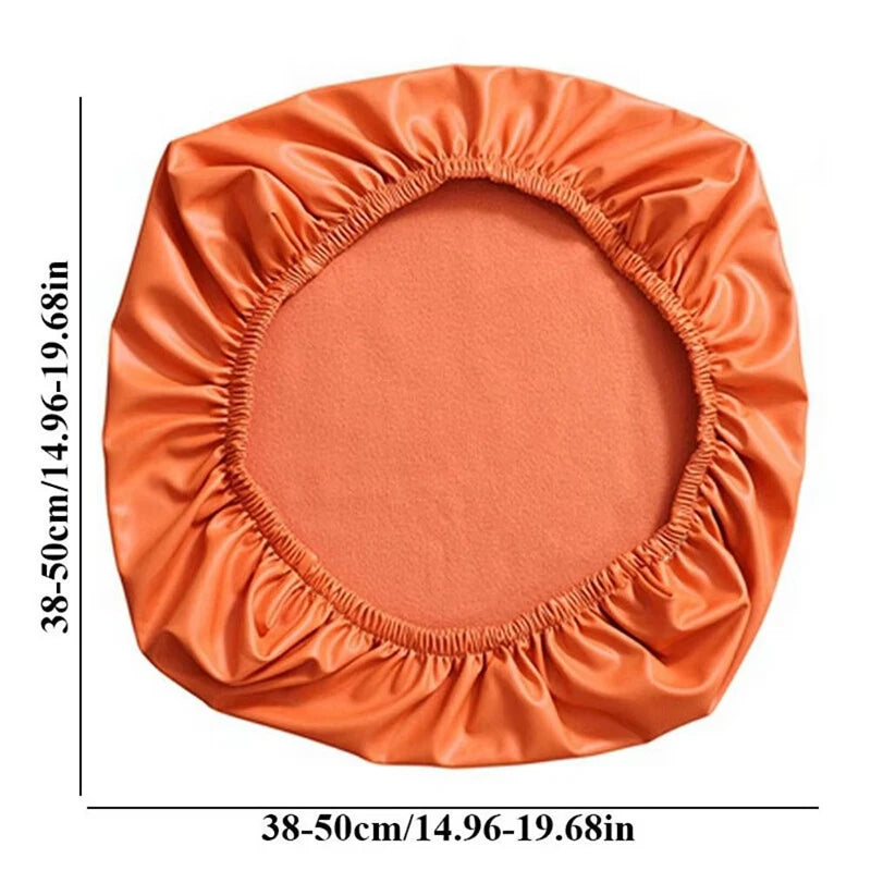 PU Leather Waterproof Chair Seat Cover – Stretchy Slipcover Chair Seat Cover Babs