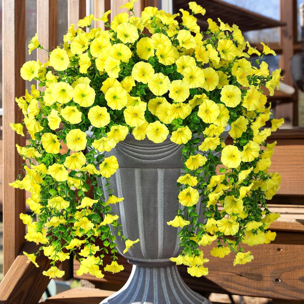 Artificial Morning Glory Vine Flowers – Wedding & Home Decor Artificial Flower Vine Babs