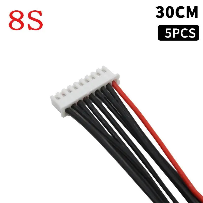 5-Pack LiPo Balance Charger Cables 1-9S IMAX B6 Compatible Battery Charger Cable Babs A24