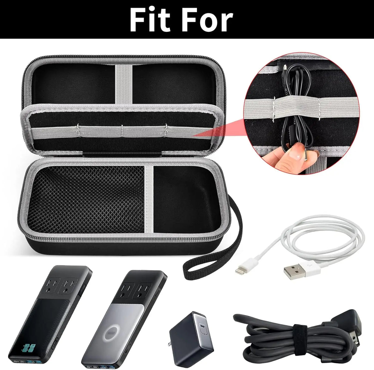 Travel Case for Anker 727 / Prime 6-in-1 USB-C Charging Station Charging Station Case Babs