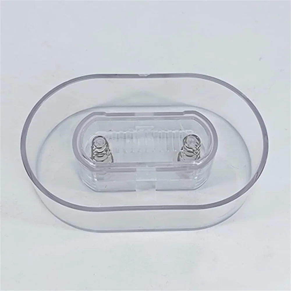 Razor Head Rinser & Cleaner – No Batteries, Universal Fit Razor Head Rinser Babs White