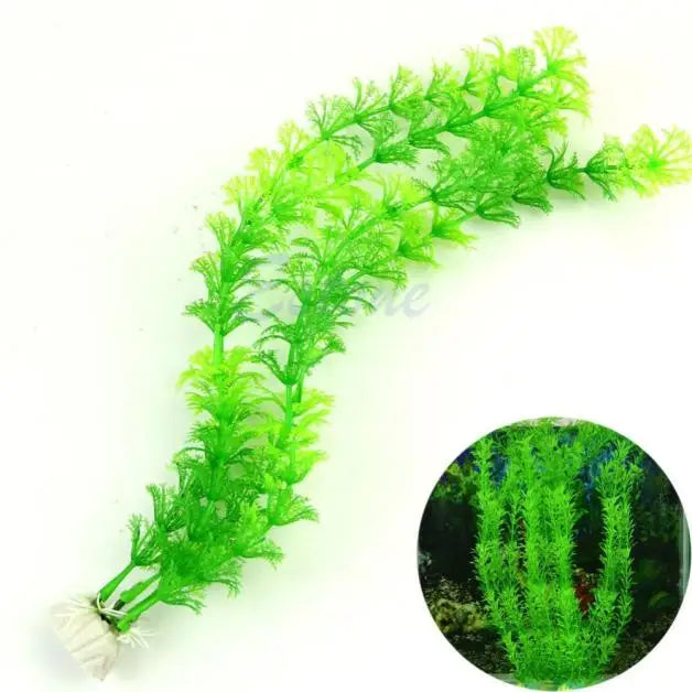 Artificial Aquarium Plant – Plastic Water Grass Fish Tank Decor Aquarium Plant Decor Babs