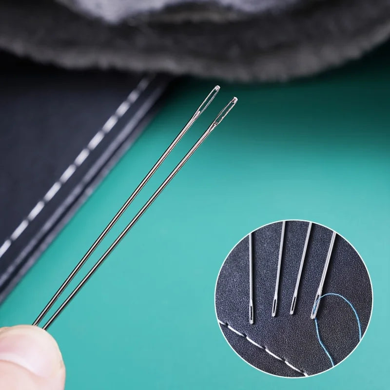 20-Piece Big Eye Hand Sewing Needle & Threader Set Hand Sewing Needle Set Babs