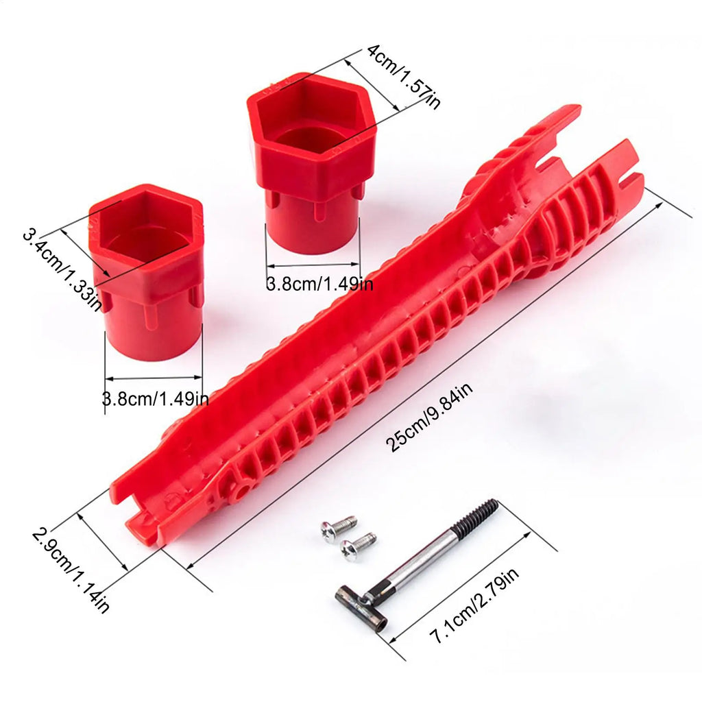14-in-1 Bathroom Wrench Set – Faucet & Sink Plumbing Tool Plumbing Wrench Set Babs
