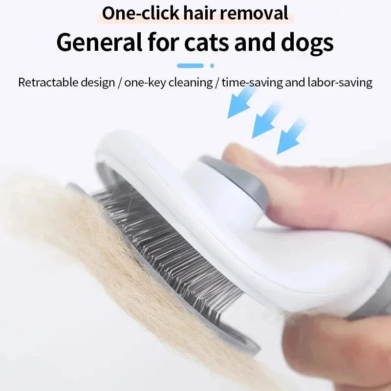 Pet Slicker Brush – Cat & Dog Hair Removal Grooming Comb Pet Grooming Brush Babs