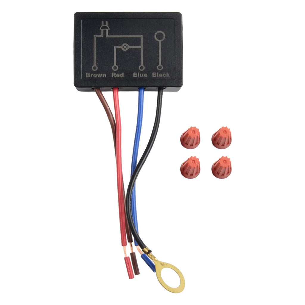 220V 3-Way Touch Dimmer Switch for Table Lamps & Sconces Touch Dimmer Switch Babs Default Title