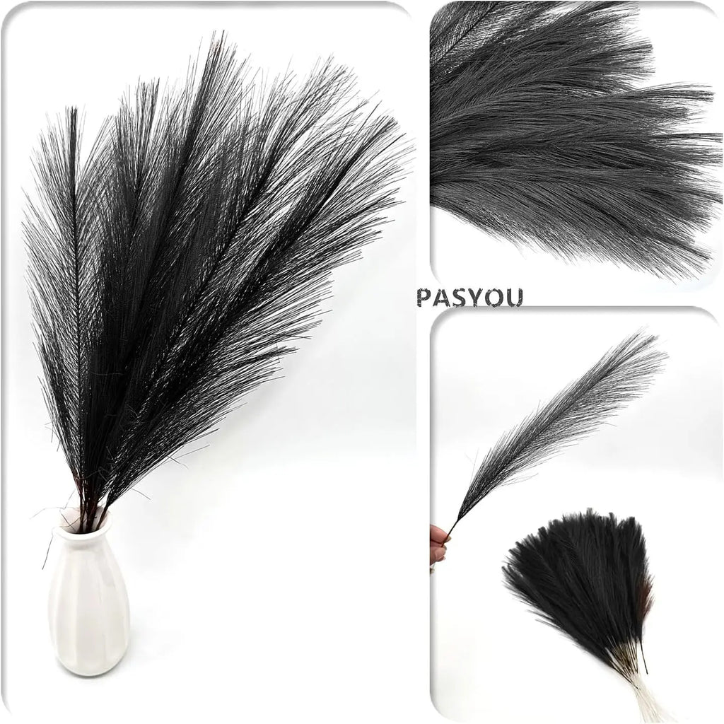 Artificial Pampas Grass Stems 10/50 Pcs – Wedding & Home Décor Artificial Grass Stems Babs