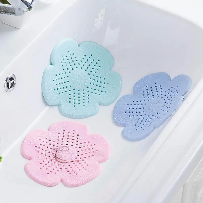Silicone Floor Drain Hair Catcher – Cherry Blossom Filter Drain Hair Catcher Babs