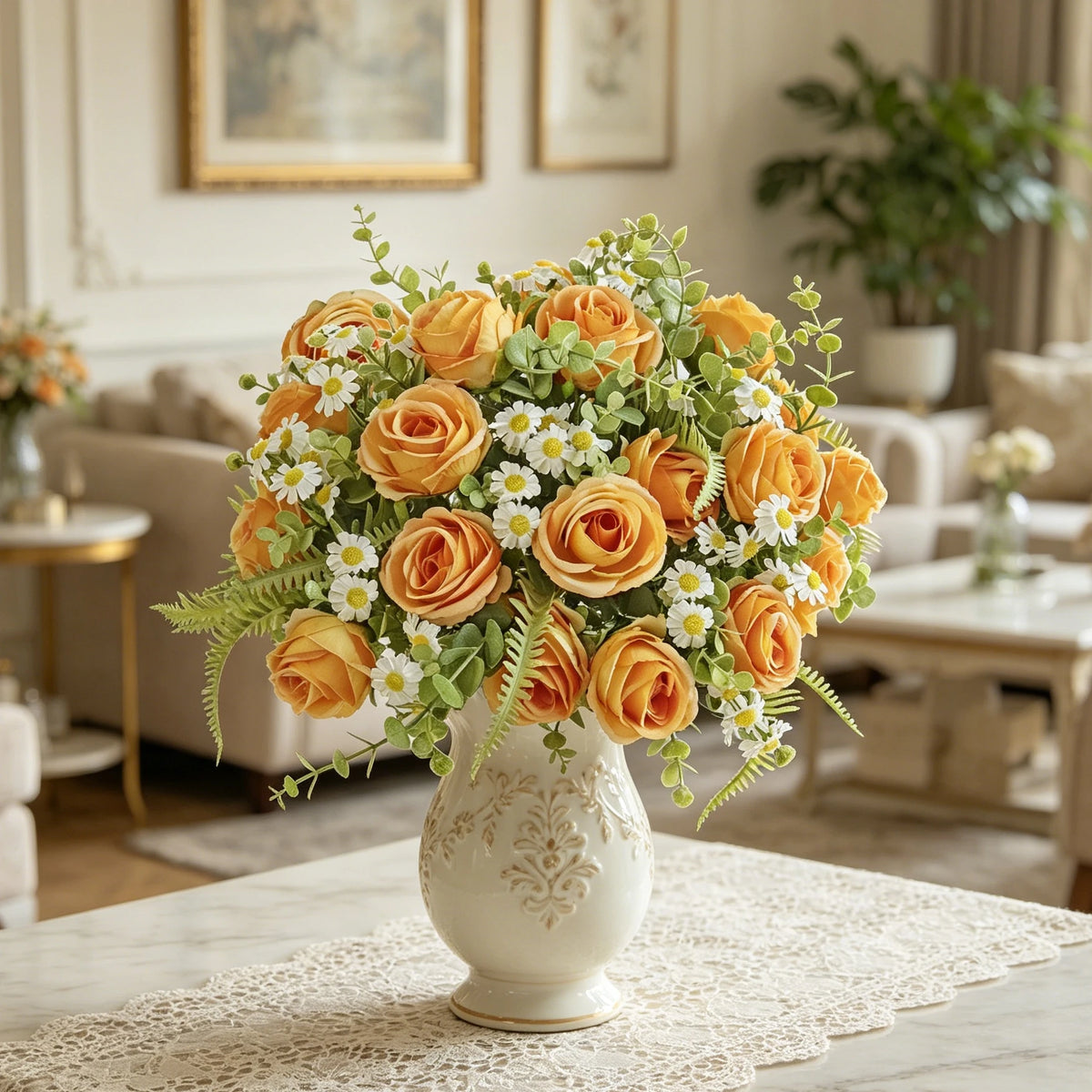Silk Rose Artificial Flowers – Wedding, Home & Party Decor Artificial Silk Flowers Babs