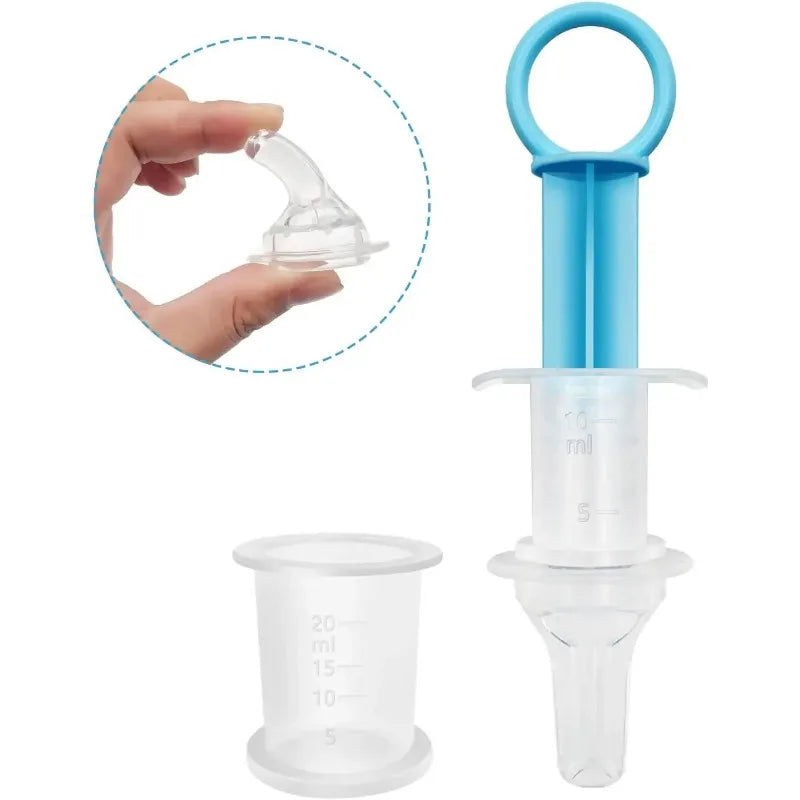 Infant Pacifier Medicine Dropper Silicone Nipple Syringe Baby Medicine Dropper Babs