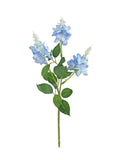 Artificial Silk Moundlily Flower Bouquet – Wedding & Home Decor Artificial Flower Bouquet Babs Blue 1pc