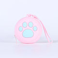Silicone Dog Treat Pouch – Portable Waterproof Training Bag Dog Training Pouch Babs Pink